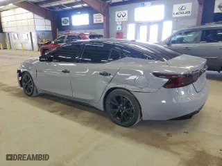 2017 Nissan Maxima SR with VIN 1N4AA6AP2HC392270, listed as a Copart auction lot 50774935 with 107,789 mi miles and Salvage Title. Bid and sale history available at carsss.com. Image 2.