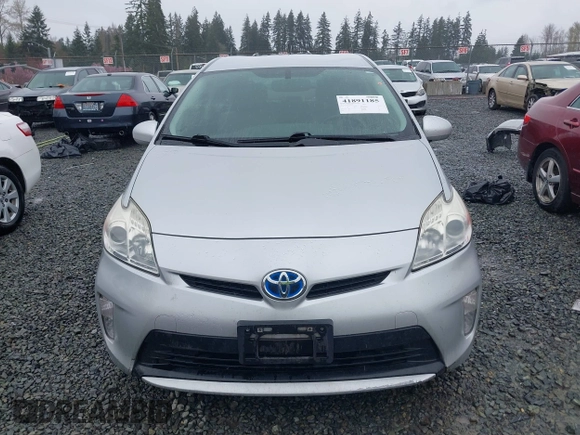 2013 Toyota Prius One with VIN JTDKN3DU4D5632615, listed as a IAAI auction lot 41891185 with 93,945 mi miles. Bid and sale history available at carsss.com. Image 13.