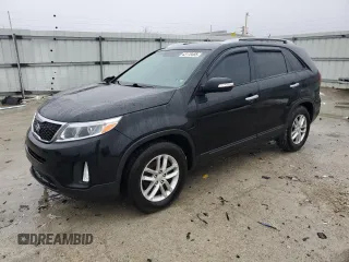 2014 Kia Sorento LX with VIN 5XYKT4A70EG490296, listed as a Copart auction lot 43178465 with 182,638 mi miles and Salvage Title. Bid and sale history available at carsss.com. Image 1.
