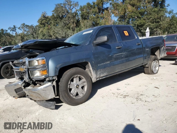 2014 Chevrolet Silverado 1500 LT with VIN 3GCPCREH8EG173292, listed as a Copart auction lot 81245494 with 180,721 mi miles and Salvage Title. Bid and sale history available at DreamBid. Image 1.