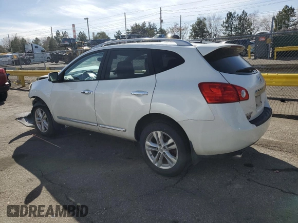 2012 Nissan Rogue SV with VIN JN8AS5MV5CW379312, listed as a Copart auction lot 48414015 with 117,232 mi miles and Salvage Title. Bid and sale history available at carsss.com. Image 2.