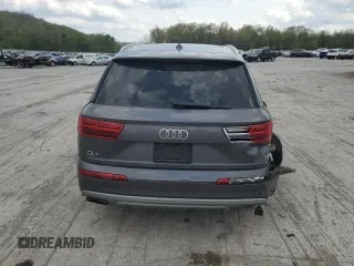 2019 Audi Q7 Premium Plus with VIN WA1LHAF73KD033550, listed as a Copart auction lot 54977045 with 51,044 mi miles and Salvage title. Bid and sale history available at DreamBid. Image 6.