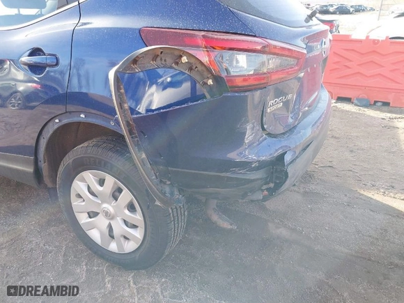 2020 Nissan Rogue Sport S with VIN JN1BJ1CW3LW375736, listed as a IAAI auction lot 41759299 with 50,312 mi miles. Bid and sale history available at carsss.com. Image 17.