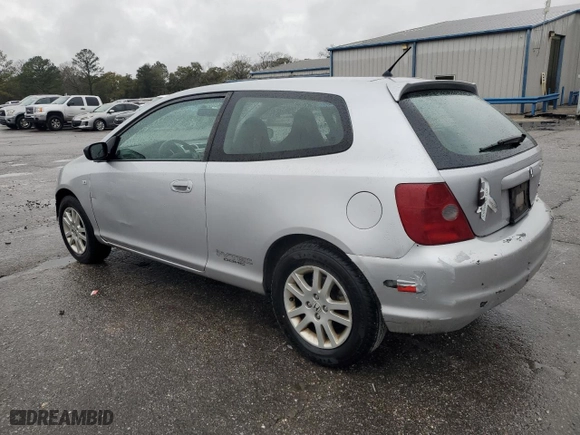 2002 Honda Civic Si with VIN SHHEP33562U302003, listed as a Copart auction lot 88227795 with 56,262 mi miles and Salvage Title. Bid and sale history available at carsss.com. Image 2.