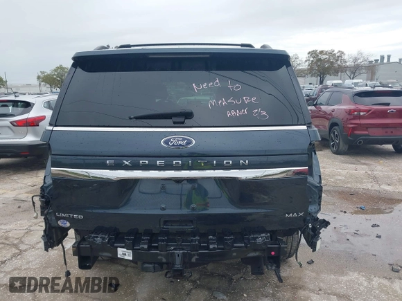 2024 Ford Expedition Max Limited with VIN 1FMJK1K81REA64485, listed as a IAAI auction lot 41657071 with 8,722 mi miles and . Bid and sale history available at DreamBid. Image 17.