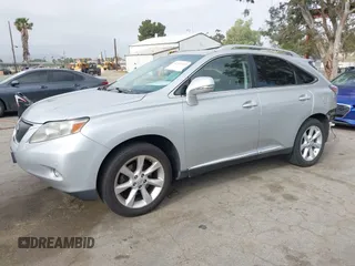 2010 Lexus RX 350 with VIN JTJBK1BA1A2002745, listed as a IAAI auction lot 42232223 with 217,076 mi miles and . Bid and sale history available at DreamBid. Image 2.
