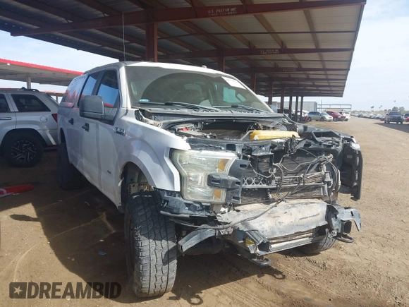 2016 Ford F-150 XLT with VIN 1FTEW1EG9GKF26948, listed as a IAAI auction lot 41558708 with 188,696 mi miles. Bid and sale history available at carsss.com. Image 1.