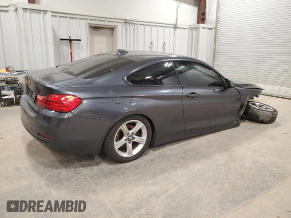 2015 BMW 4 Series 428i xDrive with VIN WBA3N9C55FK247390, listed as a Copart auction lot 54509275 with 64,858 mi miles and Salvage title. Bid and sale history available at DreamBid. Image 3.