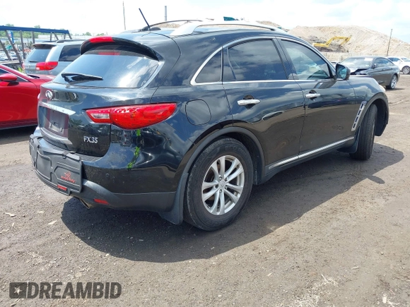 2011 Infiniti FX with VIN JN8AS1MW2BM733329, listed as a IAAI auction lot 42532067 with 94,491 mi miles and . Bid and sale history available at DreamBid. Image 4.