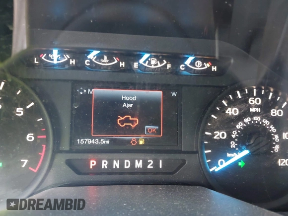 2016 Ford F-150 XL with VIN 1FTEX1CG5GFA63425, listed as a IAAI auction lot 42035342 with 157,943 mi miles and . Bid and sale history available at DreamBid. Image 7.