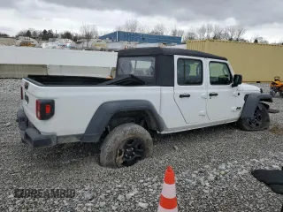 2023 Jeep Gladiator Freedom with VIN 1C6HJTAG6PL550171, listed as a Copart auction lot 50010485 with 37,064 mi miles and Salvage title. Bid and sale history available at DreamBid. Image 3.
