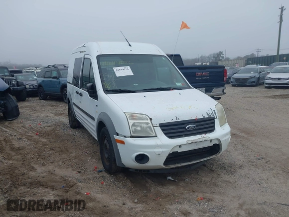 2013 Ford Transit Connect XLT with VIN NM0LS6BN6DT176619, listed as a IAAI auction lot 41844156 with 220,133 mi miles and . Bid and sale history available at DreamBid. Image 1.