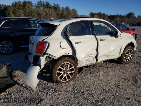 2016 FIAT 500X Trekking Plus with VIN ZFBCFYET9GP381557, listed as a Copart auction lot 87363304 with 92,189 mi miles and Salvage title. Bid and sale history available at DreamBid. Image 3.