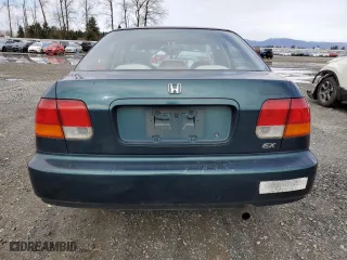 1998 Honda Civic EX with VIN 1HGEJ8644WL044510, listed as a Copart auction lot 47137135 with 163,796 mi miles and Salvage Title. Bid and sale history available at carsss.com. Image 6.