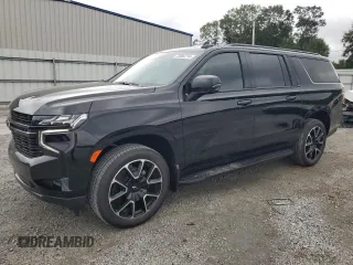 2024 Chevrolet Suburban RST with VIN 1GNSKEKD2RR331520, listed as a Copart auction lot 72084714 with 1,417 mi miles and Salvage title. Bid and sale history available at DreamBid. Image 1.