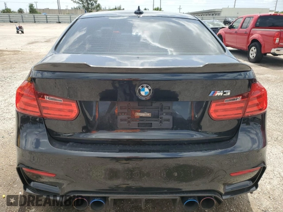 2015 BMW M3 with VIN WBS3C9C52FP804311, listed as a Copart auction lot 58185433 with 62,541 mi miles. Bid and sale history available at carsss.com. Image 6.