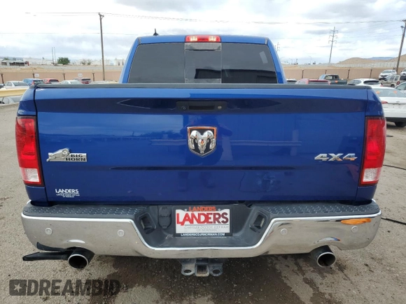 2017 Ram 1500 Big Horn z VIN 1C6RR7LT5HS510458, wystawiony jako Copart lot #54544175 z przebiegiem 92 085 mil mil oraz Szkoda całkowita • Salvage title. Historia ofert i sprzedaży dostępna na DreamBid. Obrazek 6.