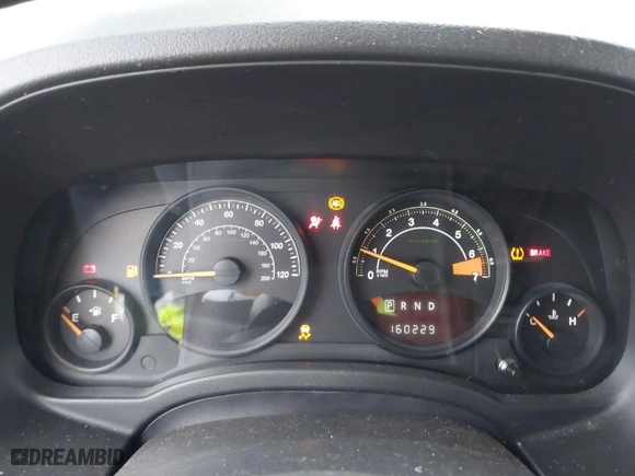 2016 Jeep Patriot Sport with VIN 1C4NJPBAXGD735637, listed as a IAAI auction lot 41745803 with 160,229 mi miles. Bid and sale history available at carsss.com. Image 7.