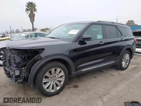 2021 Ford Explorer Limited with VIN 1FMSK7FH6MGA46420, listed as a IAAI auction lot 41992979 with 44,227 mi miles. Bid and sale history available at carsss.com. Image 15.