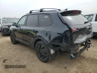2022 Kia Telluride SX with VIN 5XYP5DHC6NG220251, listed as a Copart auction lot 50571815 with 36,737 mi miles and Salvage Title. Bid and sale history available at carsss.com. Image 2.