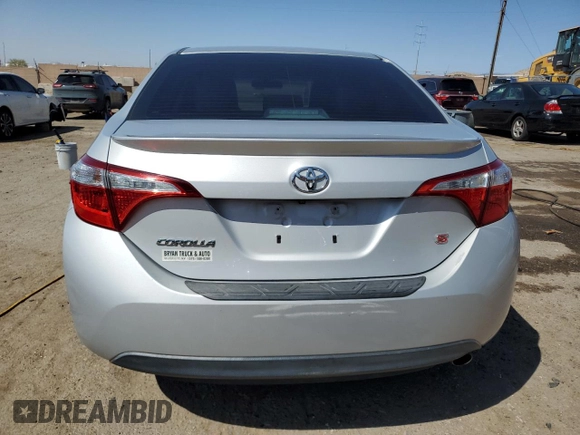 2016 Toyota Corolla L with VIN 2T1BURHE9GC624042, listed as a Copart auction lot 52193695 with 141,048 mi miles and Salvage title. Bid and sale history available at DreamBid. Image 6.