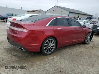 2018 Lincoln MKZ Reserve with VIN 3LN6L5FC9JR619399, listed as a Copart auction lot 43175325 with 48,617 mi miles and Salvage Title. Bid and sale history available at DreamBid. Image 3.