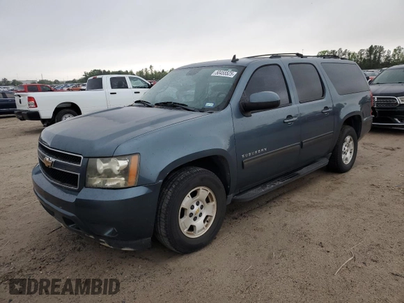 2010 Chevrolet Suburban LS with VIN 1GNUCHE02AR178254, listed as a Copart auction lot 50455525 with 214,049 mi miles and Clean Title. Bid and sale history available at carsss.com. Image 1.