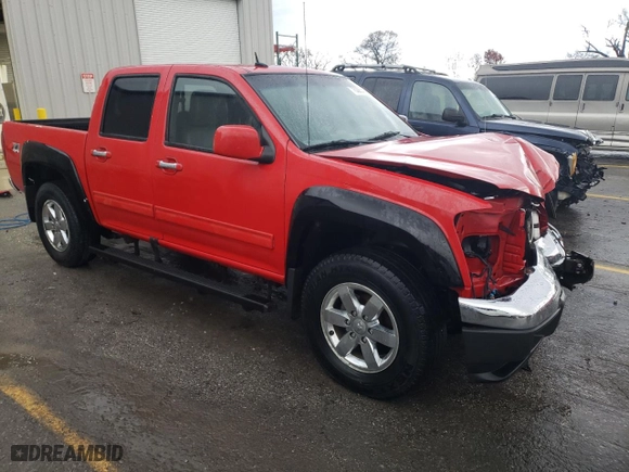 2011 Chevrolet Colorado LT w/2LT with VIN 1GCHTDFE1B8119295, listed as a Copart auction lot 78366574 with 178,810 mi miles and Salvage Title. Bid and sale history available at carsss.com. Image 4.
