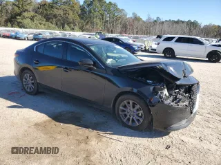 2022 Mazda 3 S with VIN 3MZBPAAL8NM300034, listed as a Copart auction lot 83892344 with 42,226 mi miles and Salvage title. Bid and sale history available at DreamBid. Image 4.
