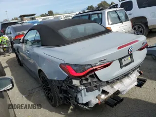 2023 BMW M4 Competition xDrive with VIN WBS33BA00PCM02245, listed as a Copart auction lot 49930614 with 13,688 mi miles and Salvage Title. Bid and sale history available at carsss.com. Image 2.