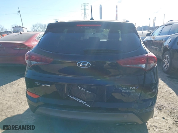 2017 Hyundai Tucson Value with VIN KM8J33A24HU343231, listed as a IAAI auction lot 41395327 with 133,017 mi miles. Bid and sale history available at carsss.com. Image 17.