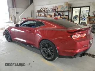 2021 Chevrolet Camaro ZL1 with VIN 1G1FK1R69M0140239, listed as a Copart auction lot 78714864 with 28,416 mi miles and Salvage Title. Bid and sale history available at carsss.com. Image 2.