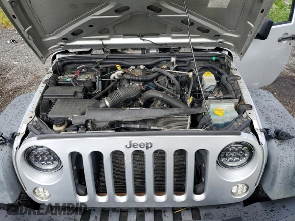 2007 Jeep Wrangler X with VIN 1J4FA24117L202404, listed as a Copart auction lot 58690485 with 126,347 mi miles and Salvage title. Bid and sale history available at DreamBid. Image 11.