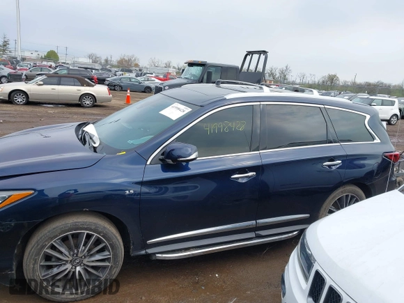 2017 Infiniti QX60 with VIN 5N1DL0MM6HC517010, listed as a IAAI auction lot 41998428 with 90,996 mi miles and . Bid and sale history available at DreamBid. Image 14.