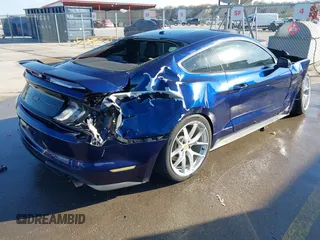 2019 Ford Mustang GT with VIN 1FA6P8CF7K5168301, listed as a IAAI auction lot 41778396 with 52,012 mi miles. Bid and sale history available at carsss.com. Image 4.