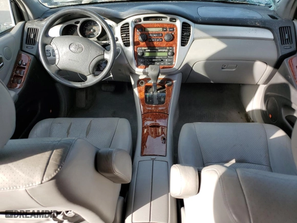 2004 Toyota Highlander with VIN JTEEP21A840064681, listed as a Copart auction lot 49852015 with 203,189 mi miles and Salvage Title. Bid and sale history available at carsss.com. Image 8.