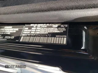 2013 Mercedes-Benz G-Class G 550 with VIN WDCYC3HF2DX207470, listed as a Copart auction lot 43382435 with 82,521 mi miles and Salvage Title. Bid and sale history available at carsss.com. Image 13.