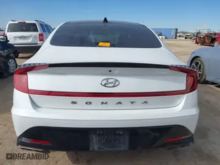 2021 Hyundai Sonata N Line with VIN 5NPEK4JC5MH128470, listed as a IAAI auction lot 41260324 with 58,488 mi miles. Bid and sale history available at carsss.com. Image 16.