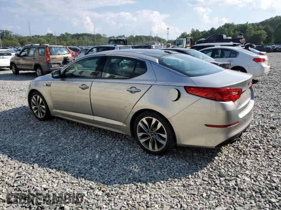 2015 Kia Optima SX Turbo with VIN 5XXGR4A69FG425643, listed as a Copart auction lot 64755095 with Not provided miles and Clean title. Bid and sale history available at DreamBid. Image 2.