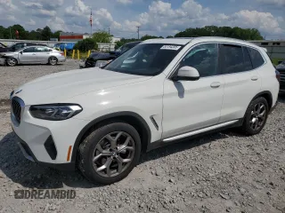 2022 BMW X3 sDrive30i z VIN 5UX43DP02N9K66787, wystawiony jako Copart lot #53194205 z przebiegiem 51 928 mil mil oraz Szkoda całkowita • Salvage title. Historia ofert i sprzedaży dostępna na DreamBid. Obrazek 1.