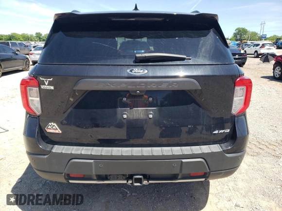 2023 Ford Explorer Timberline z VIN 1FMSK8JH0PGA16217, wystawiony jako Copart lot #54790395 z przebiegiem 53 406 mil mil oraz Szkoda całkowita • Salvage title. Historia ofert i sprzedaży dostępna na DreamBid. Obrazek 6.