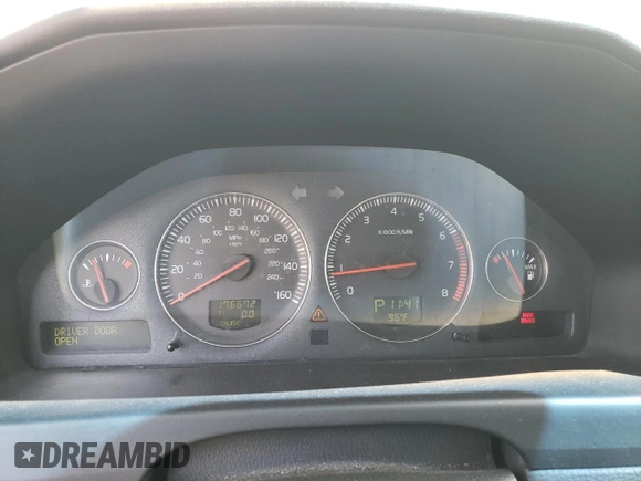 2005 Volvo S60 with VIN YV1RS592652474608, listed as a Copart auction lot 70799774 with 176,672 mi miles and Salvage Title. Bid and sale history available at carsss.com. Image 9.