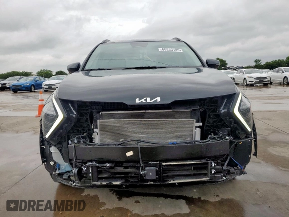 2024 Kia Sportage SX-Prestige with VIN 5XYK53DFXRG206007, listed as a Copart auction lot 60533105 with 6,973 mi miles and Salvage title. Bid and sale history available at DreamBid. Image 5.