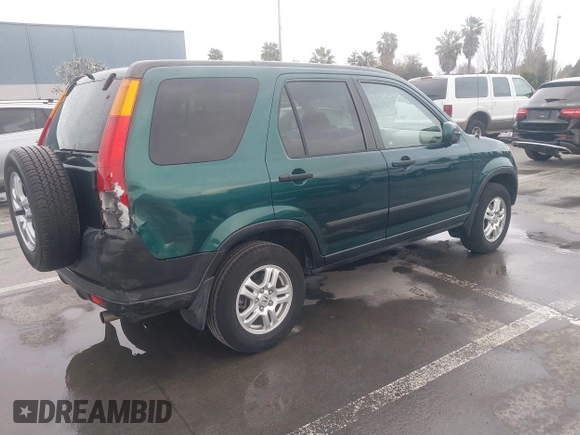 2002 Honda CR-V EX with VIN JHLRD78842C024577, listed as a IAAI auction lot 41865805 with 196,250 mi miles. Bid and sale history available at carsss.com. Image 4.
