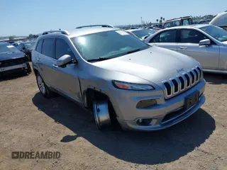 2016 Jeep Cherokee Overland with VIN 1C4PJLJB2GW325382, listed as a IAAI auction lot 41976261 with 113,478 mi miles and . Bid and sale history available at DreamBid. Image 1.
