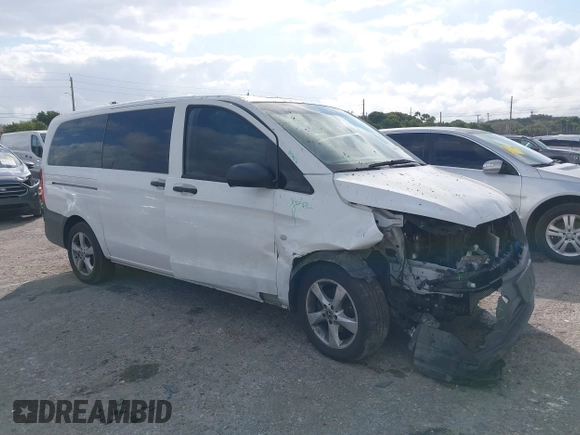 2023 Mercedes-Benz Metris with VIN W1WV0FEY8P4234904, listed as a IAAI auction lot 41459733 with 51,432 mi miles and . Bid and sale history available at DreamBid. Image 1.
