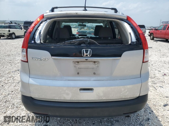 2012 Honda CR-V EX-L with VIN 5J6RM3H71CL013044, listed as a Copart auction lot 56801374 with 241,155 mi miles and Clean Title. Bid and sale history available at carsss.com. Image 6.