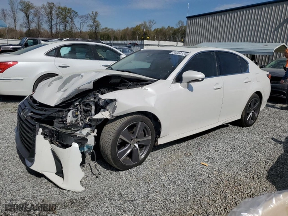 2017 Lexus GS with VIN JTHBZ1BL0HA010446, listed as a Copart auction lot 51004175 with 88,547 mi miles and Salvage Title. Bid and sale history available at carsss.com. Image 1.