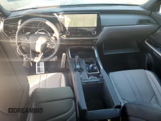 2024 Lexus TX 500h F Sport Premium with VIN 5TDABAB67RS002151, listed as a Copart auction lot 56537515 with 75,203 mi miles and Clean title. Bid and sale history available at DreamBid. Image 8.