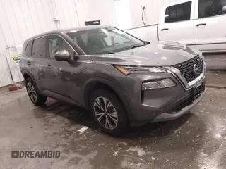 2023 Nissan Rogue SV with VIN 5N1BT3BB7PC807104, listed as a IAAI auction lot 41685342 with 29,982 mi miles. Bid and sale history available at carsss.com. Image 1.
